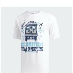 Adidas Originals NWT Seespray NYC White Limited Edition T-shirt